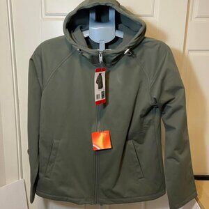 32 Degrees Heat Women’s Green Full Zip Hooded Jacket Size M NWT